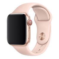 Ремешок Apple 44mm Pink Sand Sport Band - S/M & M/L Model MTPM2ZM/A - фото