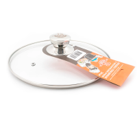 Крышка стеклянная с металл. ручкой 28 см (T5728) TS Kitchen - фото