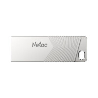 USB Флеш 32GB 3.2 Netac UM1 NT03UM1N-032G-32PN серебристый - фото