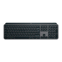 Клавиатура беспроводная Logitech MX Keys S - Graphite INTNL-973 (920-011587) - фото