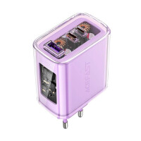 Зарядное устройство ACEFAST A45 PD65W, цвет сиреневый - фото