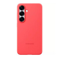 Чехол Samsung для Galaxy S25+ Silicone Cover Red (EF-PS936CREGRU) - фото