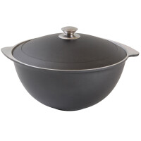 Посуда Kukmara Казан для плова 12л (черный) - фото