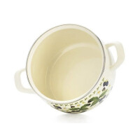 Посуда Metrot Кастрюля со стекл. крышкой, Ежевика, 3,3л, 339856 - фото