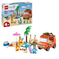 Конструктор Lego 11202 Bluey Пляжная и семейная поездка на машине Блуи - фото
