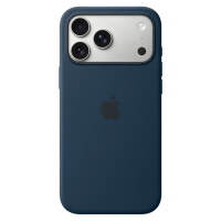 Чехол iPhone 17 Pro Max Silicone Case with MagSafe – Midnight (MGFP4ZM/A) - фото