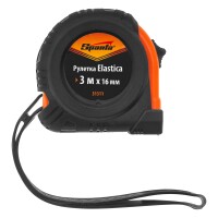 Рулетка Elastica, 3 м х 16 мм, обрезиненный корпус// Sparta - фото