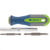 Отвертка Сибртех комбинированная SL5,0 / PH1, SL6,0 / PH2 - фото