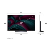 Телевизор LG 48" OLED 4K UHD Smart OLED48C5RLA - фото