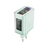 Зарядное устройство ACEFAST A45 PD65W, цвет мятный - фото