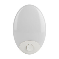 Ночник-светильник ЭРА NN-623-SW-W с выкл. белый - фото