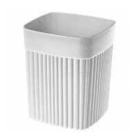 Стакан Velvet 90х90х110мм, 0,65л (Светло-серый флэк), 433239338 - фото