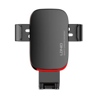 Автомобильный держатель для телефона, LDNIO, Gravyty MG10, Зажим, Черный - фото