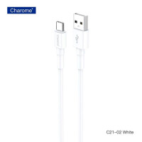 КАБЕЛЬ Charome ДЛЯ ЗАРЯДКИ C21-02 USB-A/USB-C БЕЛЫЙ - фото