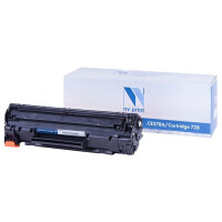 Картридж NVP совместимый NV-CE278A/NV-728 для HP LaserJet Pro P1566/M1536dnf/P1606dn/Canon MF4580/4570/4550/4450/4430/4410 - фото