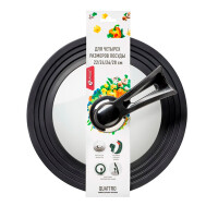 Крышка универсальная с силиконовым ободком Apollo Quattro QUT-22 - фото