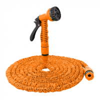 Набор для полива с растягивающимся шлангом 15м Вихрь - фото