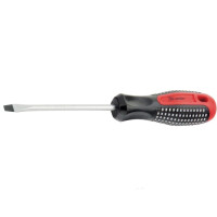 Отвертка Fusion, SL6,0 х 100 мм, CrV, 3-х компонентная рукоятка anti slip// Matrix - фото