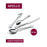 Набор столовых приборов Apollo Hugo 24 пр. HUG-24 - фото