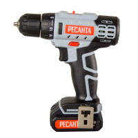 Дрель-шуруповерт аккумуляторная Ресанта ДА-14-2ЛК - фото