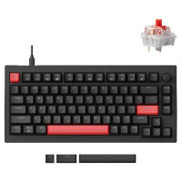 Клавиатура Lemokey X1 84key, Keychron Red (QMK/VIA) X4-A1-KAZ - фото