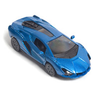 Металлическая машинка, X-Game Kids, 44800MB, 1:32, 12 см, Синий металлик - фото