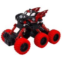 Funky Toys FT97932 Инерционная машинка Внедорожник 6х6 красная - фото