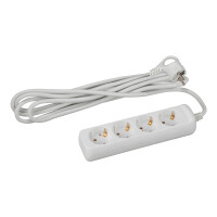 ЭРА удл. U-4e-5m-3x1 5м 4 розетки, с заземлением - фото