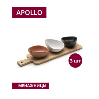 Менажницы 3 шт c подставкой Apollo Scenario SCN-03 - фото