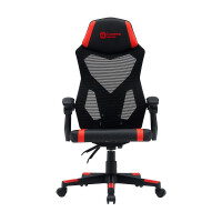 Игровое компьютерное кресло, Canyon CNE-MCH01 Black+Red - фото
