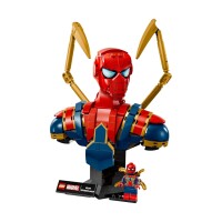 Конструктор Lego 76326 Супер Герои Бюст Железного паука - фото