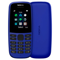 Мобильный телефон Nokia 105 DS Blue - фото