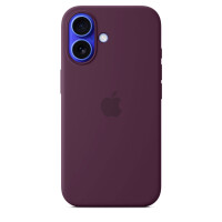 Чехол Apple для iPhone 16 Silicone Case with MagSafe - Plum (MYY43ZM/A) - фото