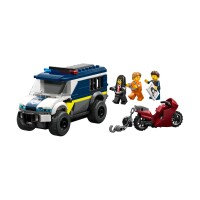 Конструктор Lego 60479 Город Фургон для перевозки преступников - фото