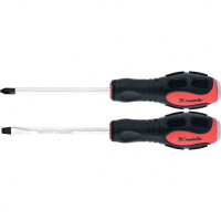 Набор ударных отверток Matrix 2шт., PH2x100, SL6x100 CrV - фото