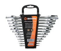 Набор рожковых ключей 12 шт. 6 - 32 Вихрь - фото