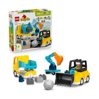 Конструктор Lego 10475 Дупло Строительная техника 3в1 - фото