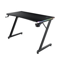 Стол Trust GXT 709W Luminus RGB Desk, Black (25184) - фото