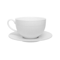 Чайная пара (чашка + блюдце) 350 мл, Royal Sutton, TU2755 - фото