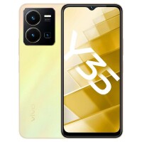 Смартфон ViVO Y35 64GB Dawn Gold - фото