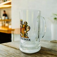 Кружка для пива 1 пинта рис. Викинги - фото