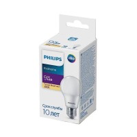 Лампа Philips EcohomeLED Bulb 9W 680lm E27 830 - фото