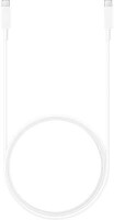 Сетевой кабель SAMSUNG EP-DX510JWRGRU (Type-C to Type-C Cable 1.8m (5A)) white - фото