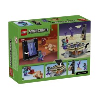 Конструктор Lego 21584 Minecraft Путешествие в портал Нижнего мира и Края - фото