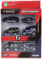 Набор машинок X-Game XGCM6B - фото