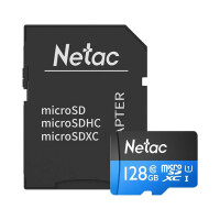 Карта памяти Netac P500 128 Гб, Class 10 U1 (NT02P500STN-128G-R) - фото