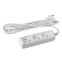 ЭРА удл. U-3-5m-2x1 5м 3 розетки, без заземления - фото