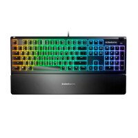 Клавиатура игровая Steelseries Apex 3 RU 64805 черный - фото