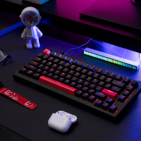 Клавиатура Lemokey X1 84key, Keychron Red (QMK/VIA) X4-A1-KAZ - фото