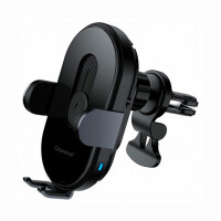 Автомобильный держатель H3 Kirin, с беспроводной зарядкой, черный - фото